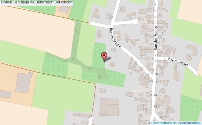 plan Le Village De Betschdorf Betschdorf Betschdorf