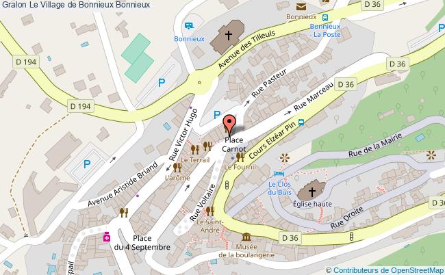 plan Le Village De Bonnieux Bonnieux Bonnieux