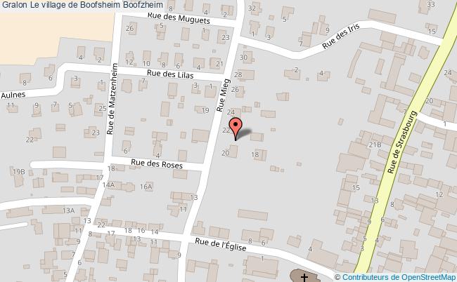 Le village de Boofsheim