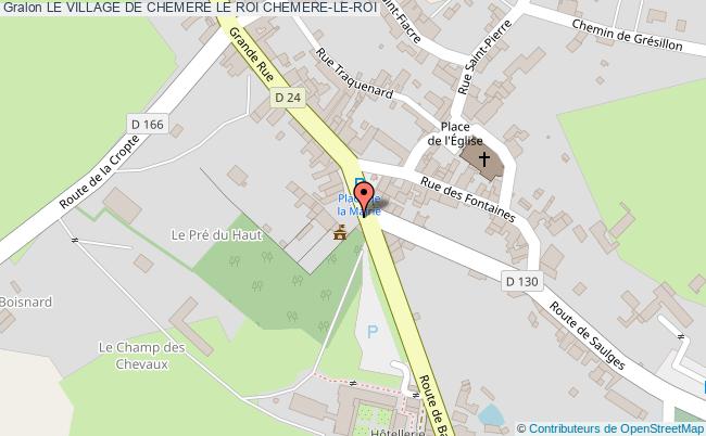 plan Le Village De Chemere Le Roi Chemere-le-roi CHEMERE-LE-ROI