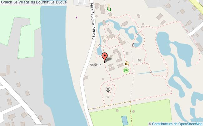 plan Le Village Du Bournat Le Bugue Le Bugue