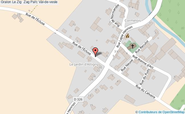 plan Le Zig  Zag Parc Val-de-vesle Val-de-vesle