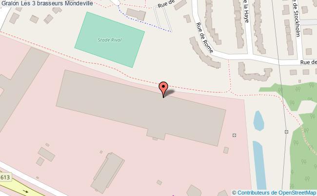 plan Les 3 Brasseurs Mondeville Mondeville