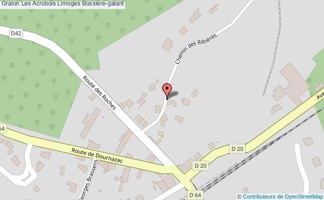 plan Les Acrobois Limoges Bussière-galant Bussière-galant