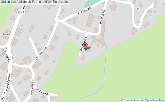 plan Les Ateliers Du Feu  Grand'combe-chateleu grand'combe-chateleu