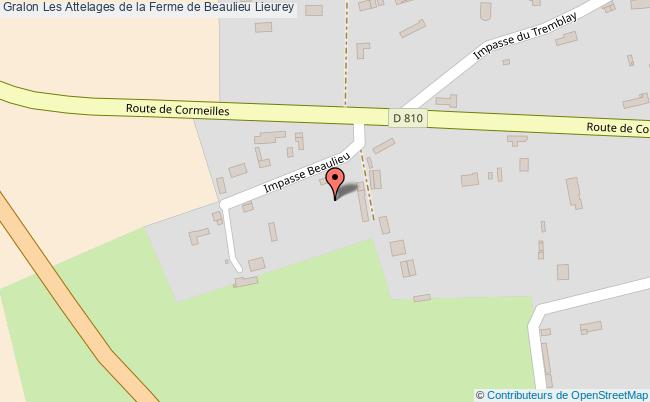 plan Les Attelages De La Ferme De Beaulieu Lieurey Lieurey