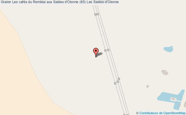 Les cafés du Remblai aux Sables d'Olonne (85)