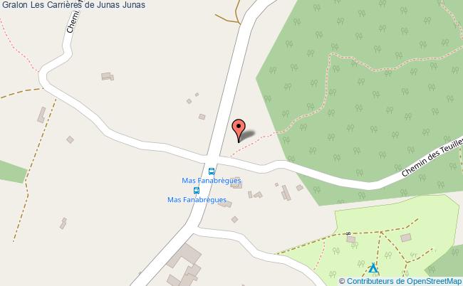 plan les carrieres de junas junas 17977