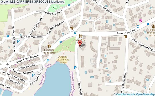 LES CARRIÈRES GRECQUES