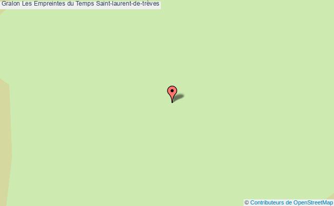 plan Les Empreintes Du Temps Saint-laurent-de-trèves Saint-laurent-de-trèves