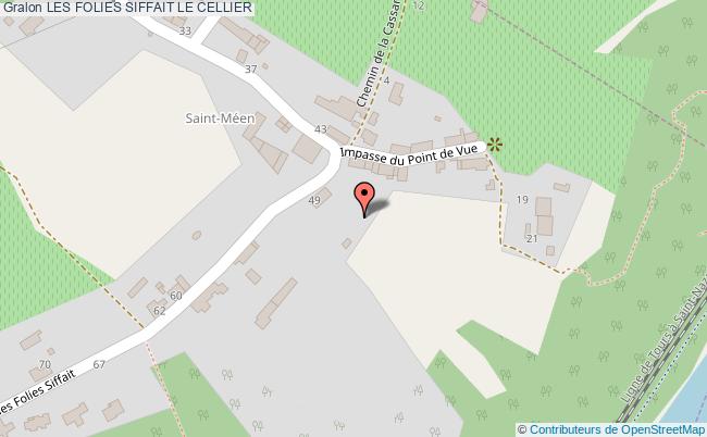 plan Les Folies Siffait Le Cellier LE CELLIER