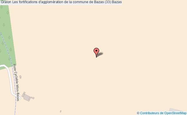 Les fortifications d'agglomération de la commune de Bazas (33)