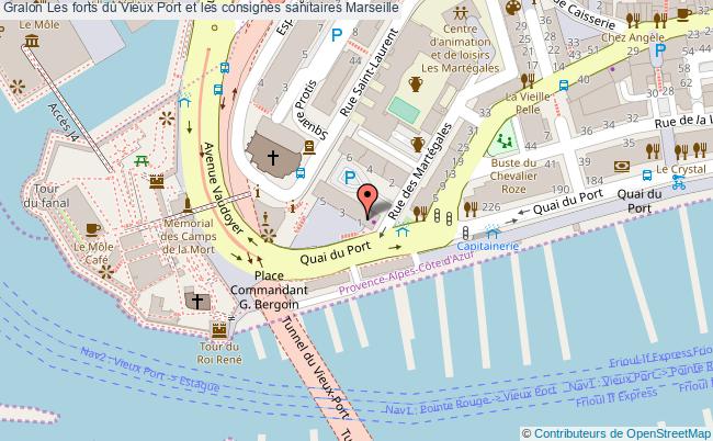 Les forts du Vieux Port et les consignes sanitaires