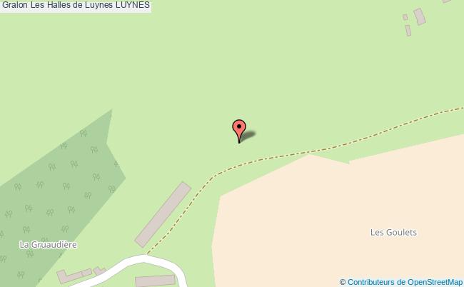 plan Les Halles De Luynes Luynes LUYNES