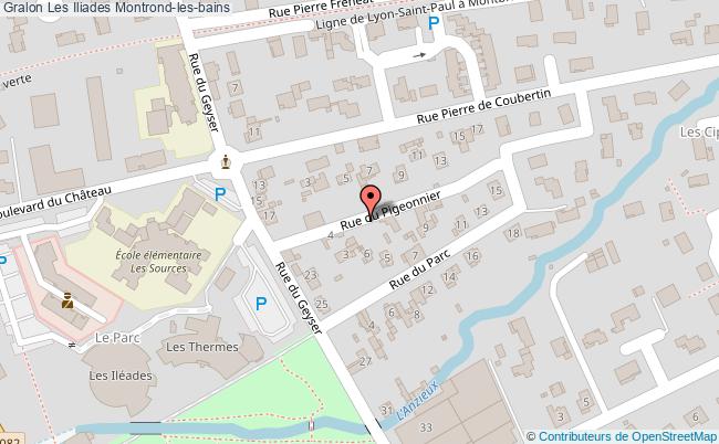 plan Les Iliades Montrond-les-bains Montrond-les-bains