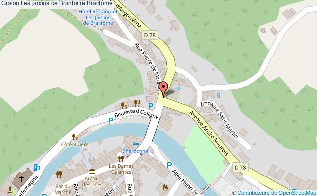 Les jardins de Brantome