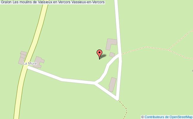 Les moulins de Vassieux en Vercors