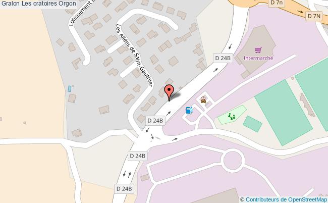 plan Les Oratoires Orgon Orgon