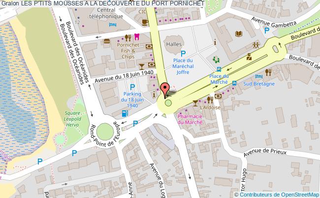 plan Les P'tits Mousses A La Decouverte Du Port Pornichet PORNICHET