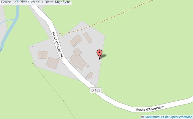 plan Les Pêcheurs De La Blette Mignéville Mignéville