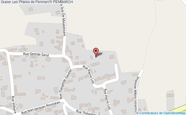 plan Les Phares De Penmarc'h Penmarch PENMARCH