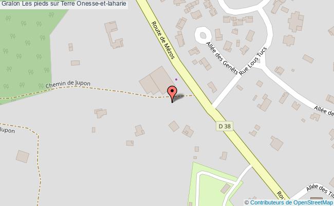 plan Les Pieds Sur Terre Onesse-et-laharie Onesse-et-laharie