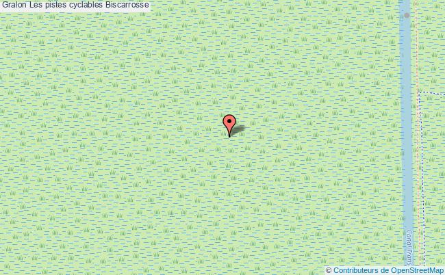 plan Les Pistes Cyclables Biscarrosse Biscarrosse