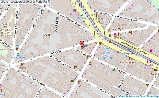 plan Location Scooter à Paris Paris Paris