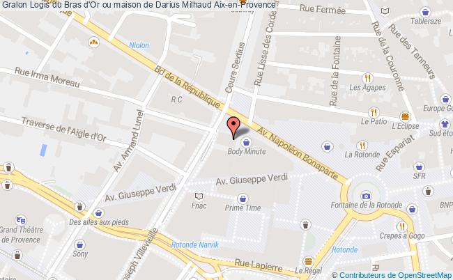 Logis du Bras d'Or ou maison de Darius Milhaud