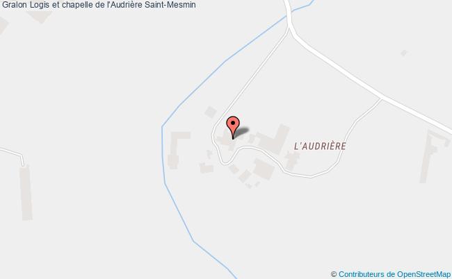 plan Logis Et Chapelle De L'audrière Saint-mesmin Saint-Mesmin