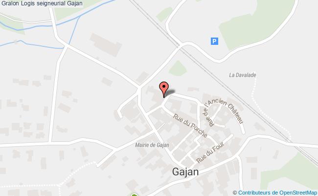 plan Logis Seigneurial Gajan Gajan