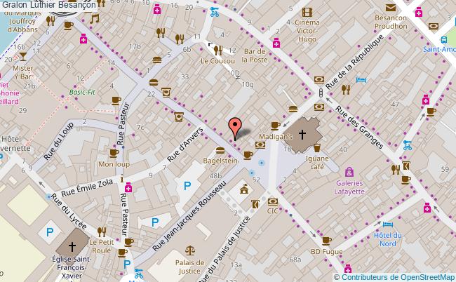 plan Luthier Besançon Besançon
