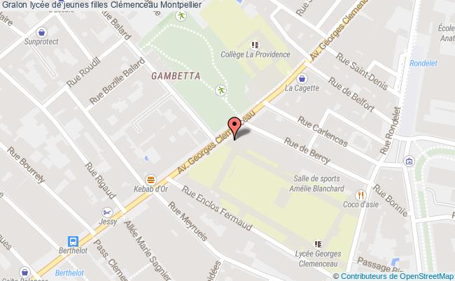 lycée de jeunes filles Clémenceau