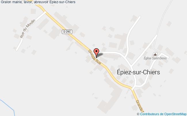 plan Mairie, Lavoir, Abreuvoir Epiez-sur-chiers Epiez-sur-Chiers