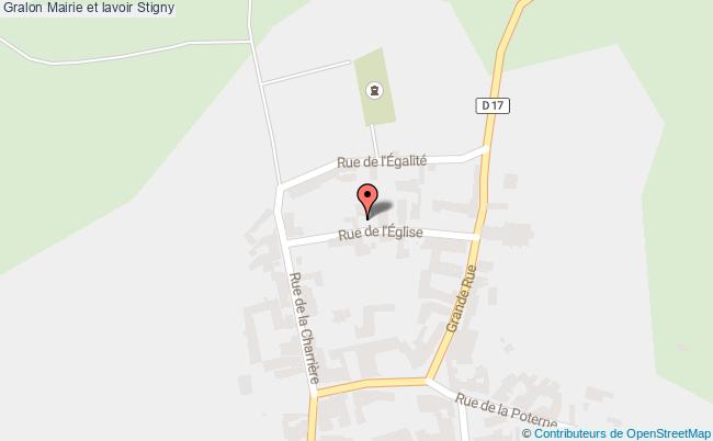 plan Mairie Et Lavoir Stigny Stigny