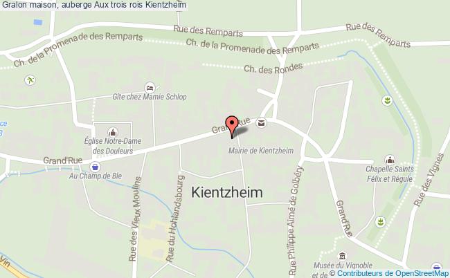 maison, auberge Aux trois rois