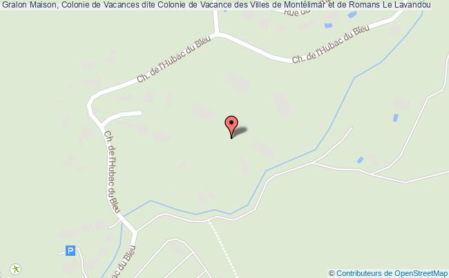 plan Maison, Colonie De Vacances Dite Colonie De Vacance Des Villes De Montélimar Et De Romans Le Lavandou Le Lavandou