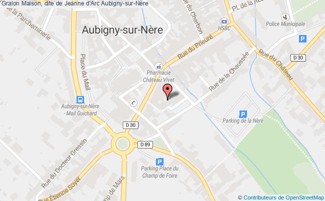 plan Maison, Dite De Jeanne D'arc Aubigny-sur-nère Aubigny-sur-Nère