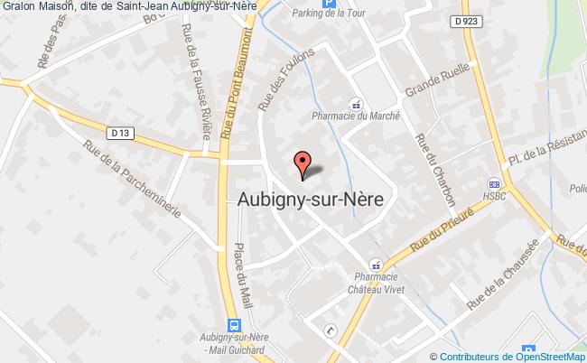 plan Maison, Dite De Saint-jean Aubigny-sur-nère Aubigny-sur-Nère