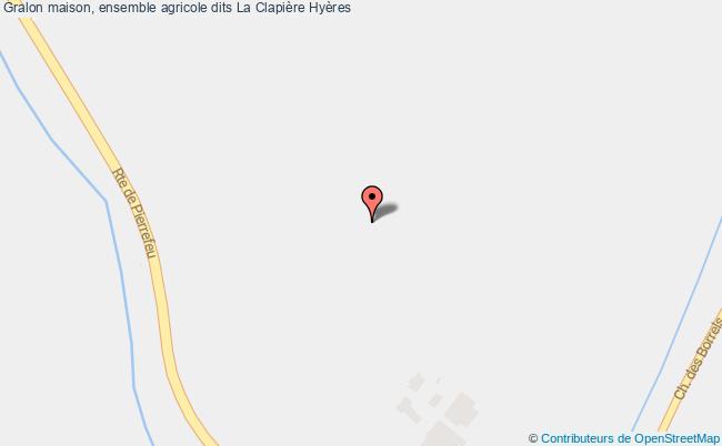 maison, ensemble agricole dits La Clapière