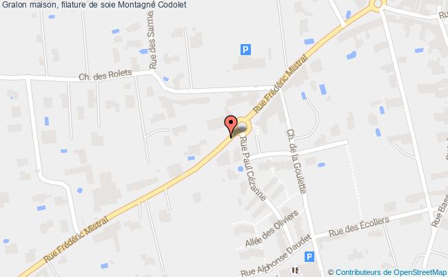 maison, filature de soie Montagné