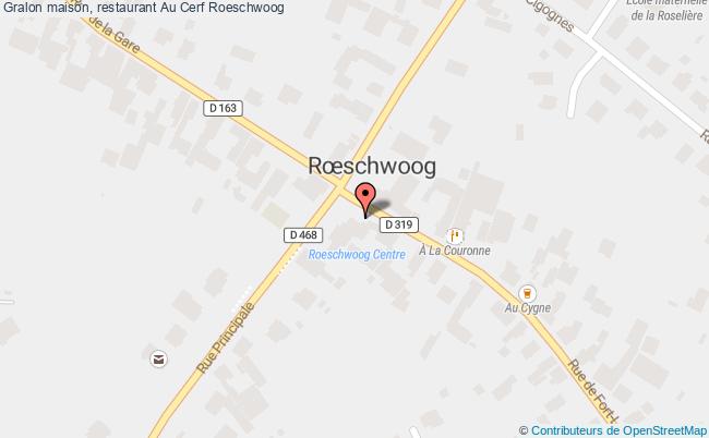 maison, restaurant Au Cerf