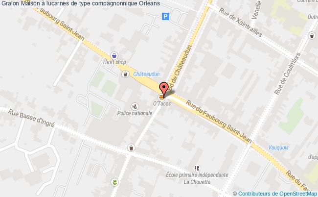 plan Maison à Lucarnes De Type Compagnonnique Orléans Orléans