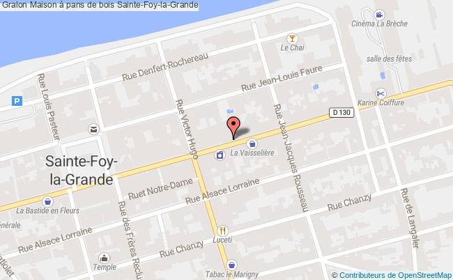 plan Maison à Pans De Bois Sainte-foy-la-grande Sainte-Foy-la-Grande