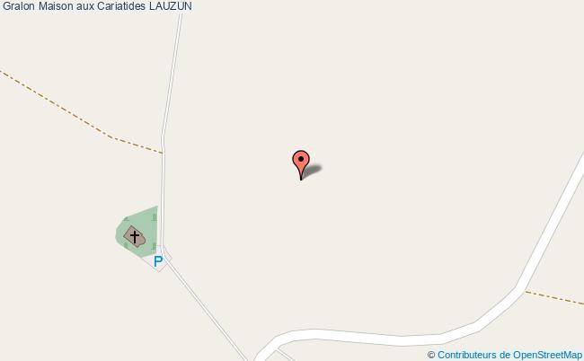 plan Maison Aux Cariatides Lauzun LAUZUN