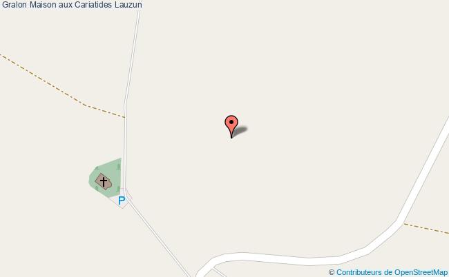 plan Maison Aux Cariatides Lauzun Lauzun