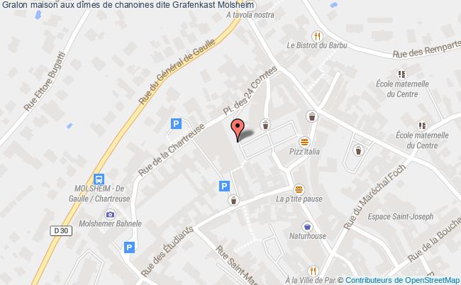 plan Maison Aux Dîmes De Chanoines Dite Grafenkast Molsheim Molsheim