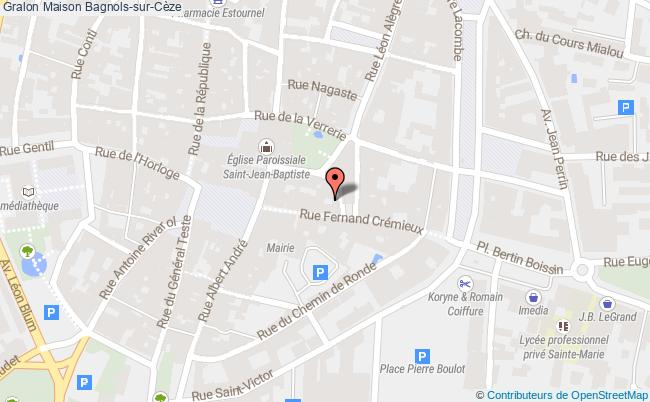 plan Maison Bagnols-sur-cèze Bagnols-sur-Cèze