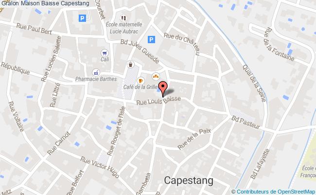 plan Maison Baisse Capestang Capestang