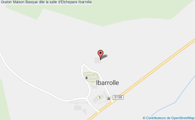 plan Maison Basque Dite La Salle D'etchepare Ibarrolle Ibarrolle